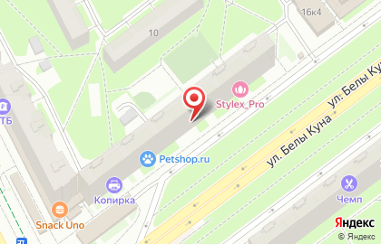 Пекарня Стряпуха в Фрунзенском районе на карте