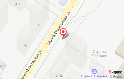 Магазин автозапчастей на Озёрной улице на карте