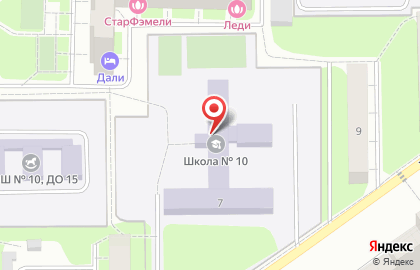 Участковая избирательная комиссия №598 на карте