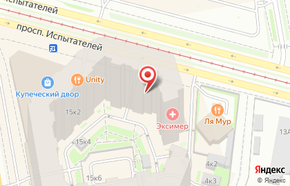Лаунж-бар Unity_Cyber_Lounge на Коломяжском проспекте на карте