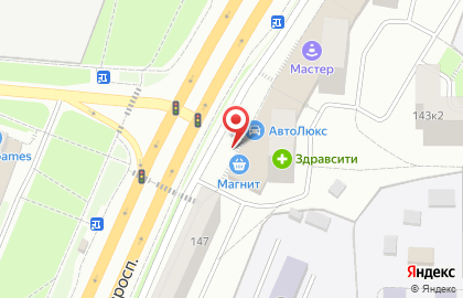Банкомат Уралсиб на Московском проспекте на карте