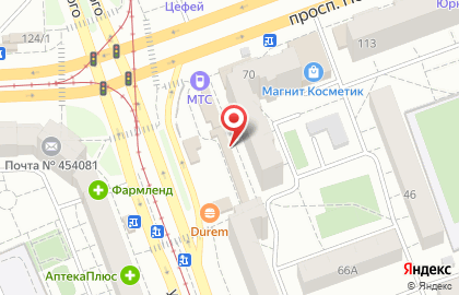 Центр микрофинансирования Деньга на улице Горького на карте