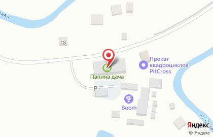 Загородный клуб Папина дача на карте
