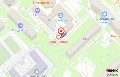 Кабинет красоты Орхидея на проспекте Ветеранов на карте