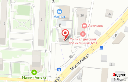 Парикмахерская Авангард в Заводском районе на карте