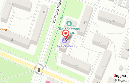 Автошкола 47 регион в Гатчине на карте