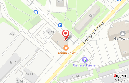 Супермаркет Пятёрочка в Москве на карте