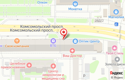 Банк Открытие в Челябинске на карте
