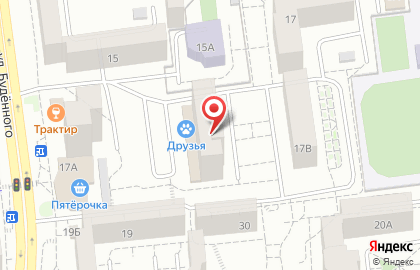 Центр Работа-это проСТО на улице Будённого на карте