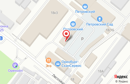 Оптовая фирма на Лесозащитной улице на карте