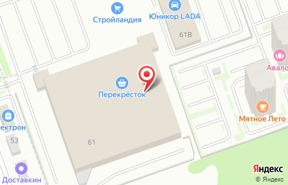 Торгово-монтажная компания Доступные Окна на проспекте Циолковского на карте