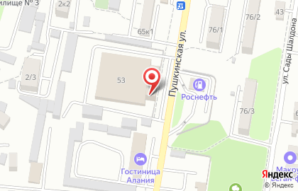 Территориальный центр медицины катастроф на Пушкинской улице на карте