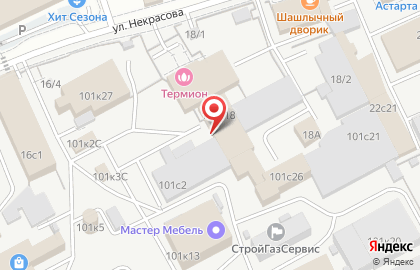 Мебельный магазин Дуэт на карте