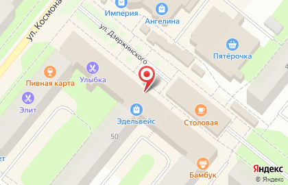 Мебельный салон DaVita-мебель на улице Дзержинского на карте