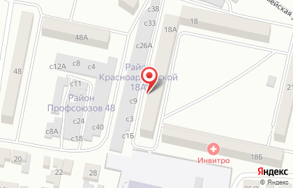 Минусинский на Красноармейской улице на карте