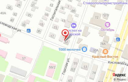 Магазин сантехники Лагуна на Кисловодской улице на карте
