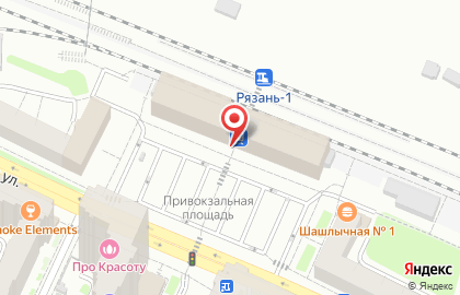 Авиакасса в Рязани на карте
