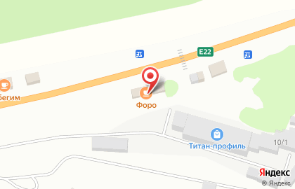 Продуктовый магазин Форсаж в Тюмени на карте