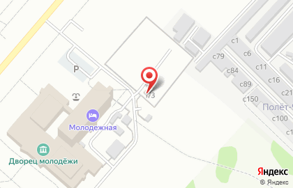 Автостоянка Дворец молодежи на карте