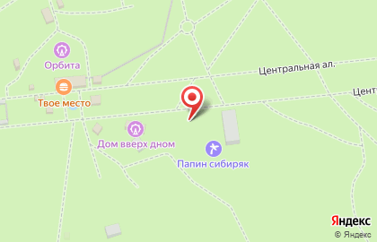 Территория семейного отдыха Папин Сибиряк на карте