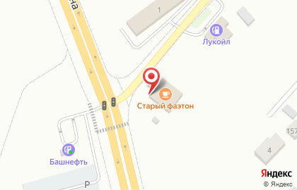 Старый фаэтон на карте