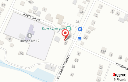 Продуктовый магазин в Ставрополе на карте