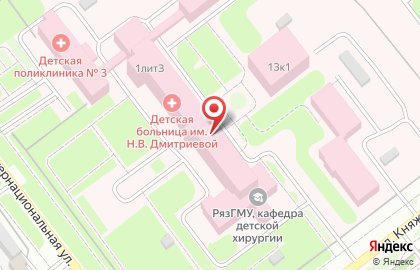 Буфет в Рязани на карте