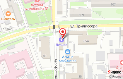 ООО Сезам в Октябрьском округе на карте