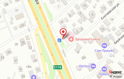 Билборды (6х3 м) от РГ Дрим на Эльтонской улице на карте