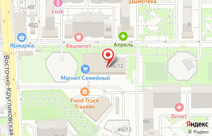 Золотое сияние на Восточно-Кругликовской улице на карте