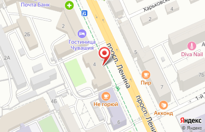 Банкомат СберБанк на проспекте Ленина, 4 на карте