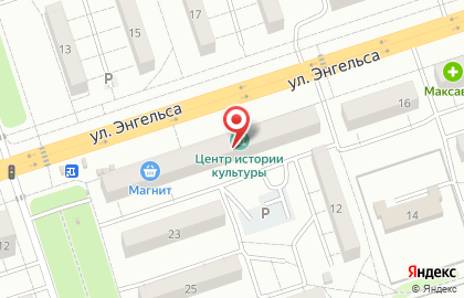Центр истории культуры на карте