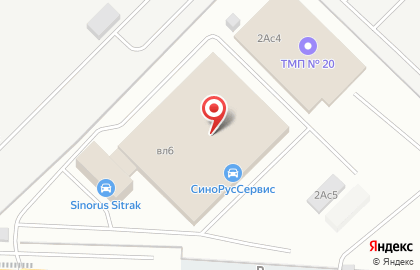 ЗАО Интертранссервис на карте