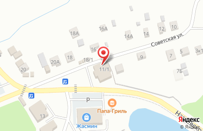 Все в дом на Советской улице на карте