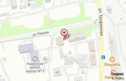 Служба доставки Олимп на карте