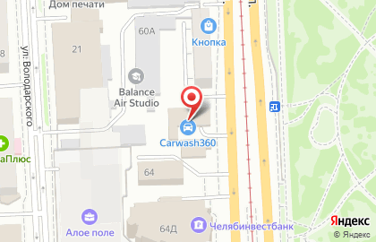 Автосервис ЕА74 на Свердловском проспекте на карте