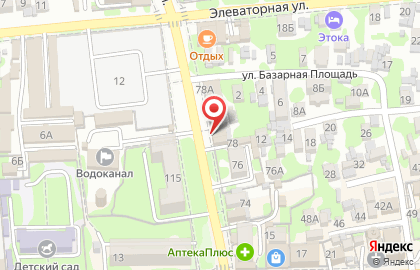 Магазин Исток на Октябрьской улице на карте