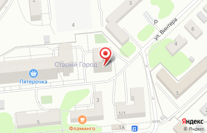 Кафе-бар Старый город на карте