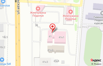 Скорая медицинская помощь на улице Симферопольская на карте