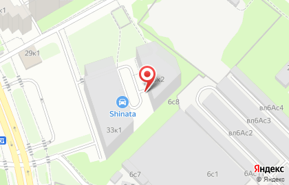 Паркинг Серж на карте