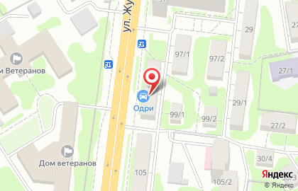 Магазин автотоваров в Заельцовском районе на карте
