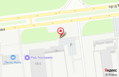 Вальма в Заволжском районе на карте