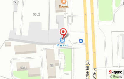 Автомагазин АКБ Сервис на Индустриальной улице на карте