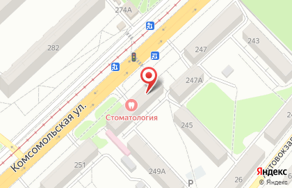 Банкомат АКБ Московский Индустриальный банк, Орловский филиал на Комсомольской улице, 249 на карте