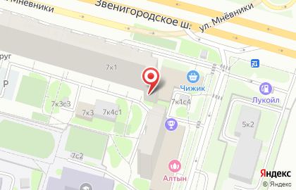 Домашний английский детский сад Smile Fish в Хорошево-Мневниках на карте
