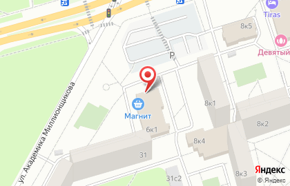 Магазин Красное & Белое в Москве на карте