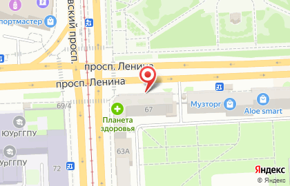 Пупсик на проспекте Ленина на карте