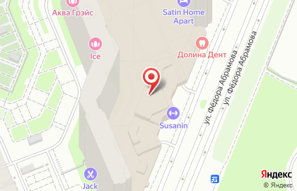 Магазин косметики и лаков для ногтей Krasotkapro на улице Фёдора Абрамова на карте