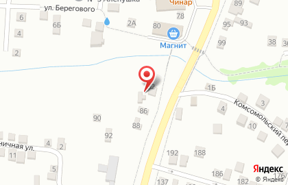 Магазин бытовой техники и электроники Цифромаркет на улице Блинова на карте