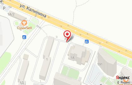 Супермаркет Пятёрочка в Красноярске на карте